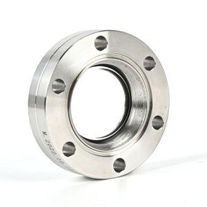 高真空 CF サイトグラス ビューポート SS304/SS316L ステンレス鋼 OEM ODM フランジ継手 ホウケイ酸ガラス付き CF16-CF350 - Product Image 4