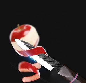<span class=keywords><strong>440C</strong></span> 강철 비 스틱 요리사 칼 흑단 나무 일본 칼 칼 뼈 슬라이스 쵸퍼 칼 - Product Image 3