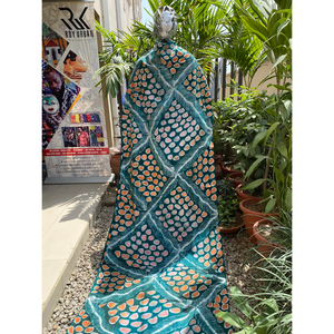 ผ้าอะดีร์ อาลาเบลา (ผ้าบาติก) ลายวาดมือบนผ้าฝ้ายอียิปต์ 5 หลา - Product Image 2