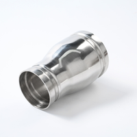 Acoplador Ranurado de Acero Inoxidable 304/316L Estándar DIN JIS para Suministro de Agua