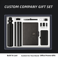 Coffret cadeau de carnet promotionnel en acier inoxydable personnalisé avec impression sérigraphique, ensemble cadeau d'entreprise de 8 pièces pour la Journée de la Terre
