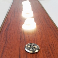 Acryleec plaque signalétique de maison conçoit des plaques d'immatriculation de porte d'hôtel longues solaires avec cloche