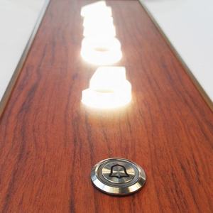 Acryleec-Placa de nombre de casa, placa <span class=keywords><strong>solar</strong></span> larga para puerta de hotel, placas con campana - Product Image 5