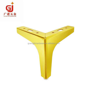 Lusso moderno sofà in metallo semplice gambe buon prezzo di fabbrica ferro nero dorato affusolato sedia piedi mobili da pranzo <span class=keywords><strong>cucina</strong></span> - Product Image 1