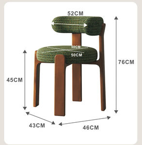 <span class=keywords><strong>Chaise</strong></span> <span class=keywords><strong>de</strong></span> salle à manger CJ-228E avec assise rembourrée et finition en bois <span class=keywords><strong>de</strong></span> frêne, idéale <span class=keywords><strong>pour</strong></span> la salle à manger et la salle <span class=keywords><strong>de</strong></span> maquillage - Product Image 6