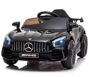 Goedkope Prijs Groothandel Licensed Amg Mini Auto Baby Auto Elektrische Speelgoed 2.4G Afstandsbediening Kinderen Elektrische Rit Op Auto