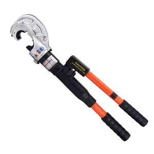 Outil de sertissage hydraulique électrique portable à batterie, pince à sertir modèle KYQ-300, mâchoire de type C, sortie 12T, sertissage hexagonal - Product Image 1