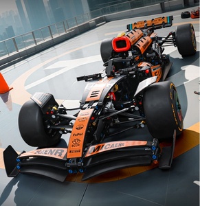 Coche de Carreras F1 a Escala 1:8, Juguete Educativo de Bricolaje con Plástico PVC y 1432 Piezas, Modelo de Coche Mecánico para Ensamblar, para Mayores de 14 Años - Product Image 2