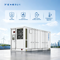 Conteneur ESS à refroidissement liquide de 20 pieds de haute qualité, 5,015 MWh, IP55, C5, faible consommation d'énergie, pour station de recharge de véhicules électriques