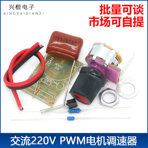 Motor Controllers <b>Dimmer</b> Module 100W AC 220V DIY Kit For Lamp Lighting Control - Product Image 5