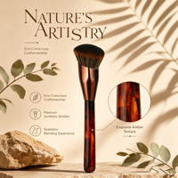 Pinceau professionnel pour fond de teint et blush en acétate de cellulose de qualité supérieure, pinceaux de maquillage à marque privée, outil de beauté en gros