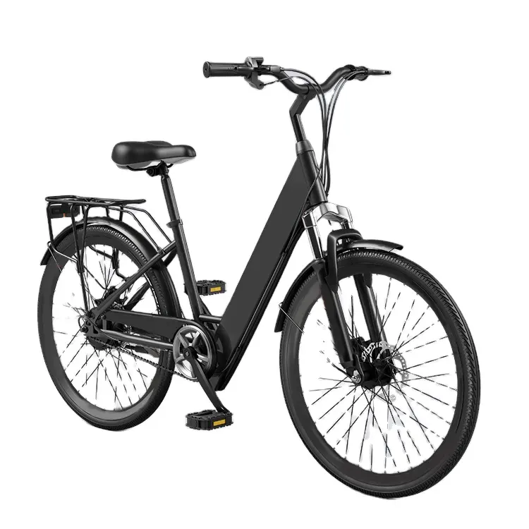 China wholesale electric mountain bike Big wheel electric bicycle custom Aluminum 350W lithium battery adult electric bicycle