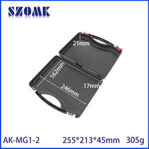 255*213*45mm nhựa công cụ trường hợp tiêm khuôn nhựa lưu trữ hộp cụ nhựa cứng Mang trường hợp với tùy chỉnh bọt - Product Image 5