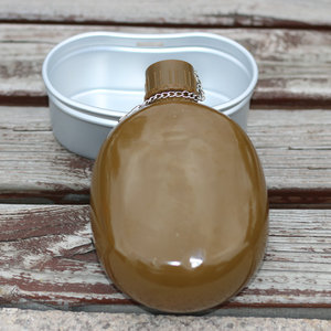 IRONDONKEY Attrezzatura per Avventure all'Aperto, Bottiglia d'Acqua in Alluminio Russa da 0,75L, Set Bottiglia d'Acqua in Alluminio per <span class=keywords><strong>Campeggio</strong></span> - Product Image 2