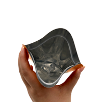 Sachet refermable personnalisé imprimé avec fermeture éclair, anti-odeur, à fond plat, pour l'emballage d'assaisonnements, d'aliments, de thé et de poudres
