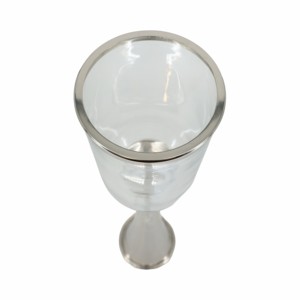 Glass <b>Hurricane</b> <b>Candle</b> Holder Tall Pillar Taper Candlestick For Home Decor Table - Product Image 6