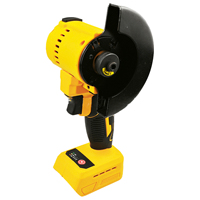 Meuleuse d'angle de polissage de coupe sans fil 20V avec moteur extérieur sans balais Mini meuleuse d'angle compacte à double usage de 3 ou 4 pouces