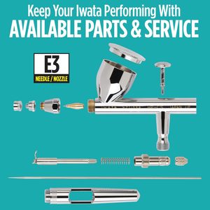 <span class=keywords><strong>Iwata</strong></span> Eclipse HP-CS aérographe pneumatique 0.24 oz tasse pour artistes modèle peinture Cosplay Plus - Product Image 5