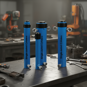 Cilindros Hidráulicos de Acción Simple Ttake de Largo Alcance con Retorno por Resorte para Uso Industrial - Product Image 3