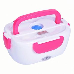 Nouvelle boîte à lunch en plastique écologique à 3 compartiments, rechargeable par USB, pour le bureau, la cuisine et l'extérieur - Product Image 2