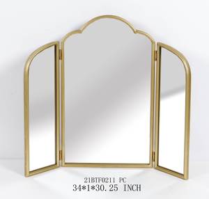 Gương Vòm Có Sẵn Giá Ba Chiếc Gương Vàng Đủ Chiều Dài Giảm Giá Lớn Để Trang Trí Nhà Cửa - Product Image 2