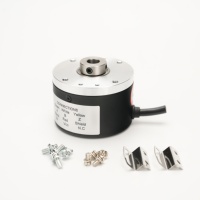 Encodeur Rotatif Incremental à Arbre Creux avec Boîtier Compact, Prise en Charge du Signal de Phase ABZ, Personnalisation OEM & ODM pour Convoyeur CNC