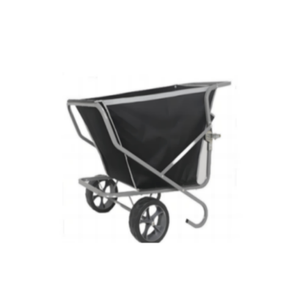 Carro de jardín rodante plegable de lona portátil y ligera de tela de acero de dos ruedas de 200 libras - Product Image 1