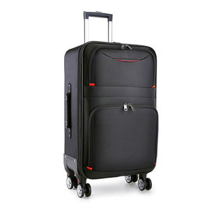 Valise à roulettes en tissu souple Oxford personnalisée à 4 roues 20 22 24 26 28 Ensemble <span class=keywords><strong>de</strong></span> bagages à main à carreaux pour unisexe - Product Image 1
