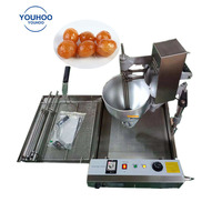 Machine automatique à mini-lokma, machine à faire des beignets sucrés, machine à loukoumades / machine à frire les beignets au gaz ou électrique