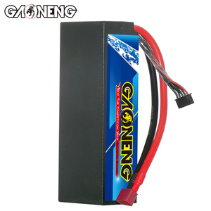 GNB GAONENG 5500MAH 4S 14.8V 100C 200C T-PLUG สายเคเบิลแบบแข็ง RC LiPo แบตเตอรี่ RC รถ 1:10 1/10 อัปเดตจาก 5000MAH 5200MAH - Product Image 6