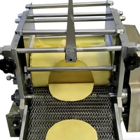 Machine automatique haute productivité pour la fabrication de tacos mexicains, de roti, de pain et de tortillas à base de farine de maïs et de céréales