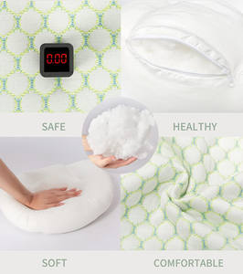 Oreiller de grossesse confortable personnalisé OEM, oreiller de maternité pour le corps avec housse amovible et réglable pour femmes enceintes - Product Image 3