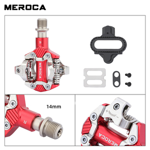 Pédales de vélo de course multifonctionnelles MEROCA en alliage d'aluminium, autobloquantes SPD-<span class=keywords><strong>M540</strong></span> avec roulement étanche pour VTT - Product Image 4