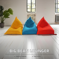 2025 Grand ensemble de poufs d'extérieur modernes et confortables pour jardins, hôtels et enfants, revêtement en tissu de haute qualité Oxford 600D PVC