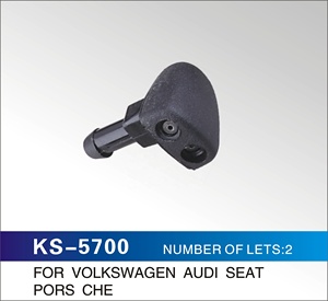 KS-5700 ugello di spruzzo della rondella del tergicristallo di 2 getti per Volkswagen <span class=keywords><strong>Audu</strong></span> Seat Pors Che - Product Image 2