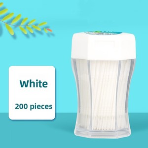 200 pezzi eco-friendly per uso alimentare flessibile spazzolino da denti interdentale rimuove batteri profondi 6 colori per famiglie campeggio Hotel - Product Image 6