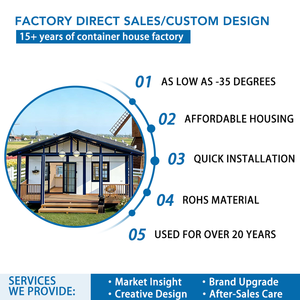 Contenedor Móvil Prefabricado de 700 mm, Casa Contenedor Expandible con Baño y <span class=keywords><strong>Ducha</strong></span>, 3 Dormitorios - Product Image 2