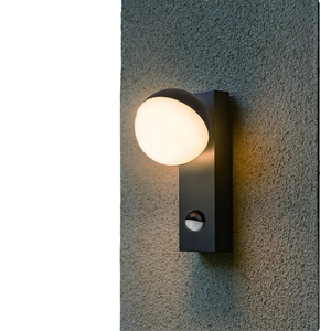Outdoor LED <b>Wall</b> Lamp Aluminum Alloy Warm White 3500K Waterproof Infrared Sensor Garden <b>Lighting</b> - Product Image 4