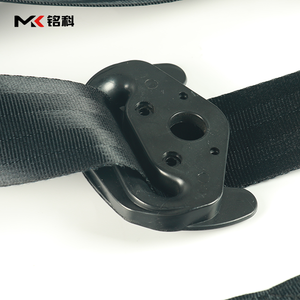 Cinturón DE SEGURIDAD retráctil de 2 puntos para asiento delantero, cinturón de seguridad ajustable para automóvil, hebilla para cinturón de seguridad, llavero, hebilla de seguridad de plástico de 2 puntos - Product Image 2