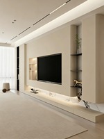 Meuble TV moderne en aluminium, antirouille, résistant à la corrosion, étanche, ignifuge, unité de rangement personnalisable pour toute la maison