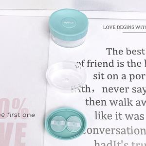 OK 렌즈 도매 <span class=keywords><strong>rgp</strong></span> 콘택트 렌즈 케이스 A.B. 솔루션 사례 사용자 정의 리지드 콘택트 렌즈 클리너 케이스 보관함 - Product Image 4