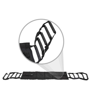 Cinturón de marcha de transferencia con bucles para piernas Cinturón auxiliar de rehabilitación de enfermería - Product Image 6