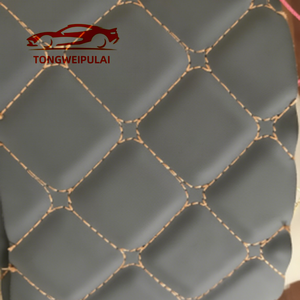 หนังพีวีซีลายปักนูนแบบกำหนดเอง พร้อมแผ่นรองถัก ทนต่อการขัดถู ป้องกันเชื้อรา ป้องกันขนร่วง สำหรับโซฟาและเฟอร์นิเจอร์ - Product Image 4