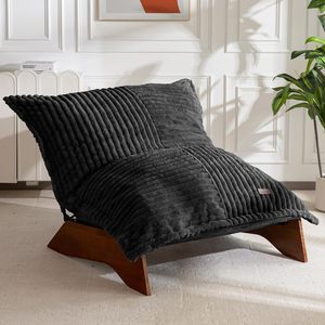 Modern 3-Position <b>Bean</b> <b>Bag</b> Chair with Removable Cover Fabric Leisure Chair for Living Room Villa Outdoor Use Soft Design - Product Image 1