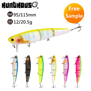 Leurre de pêche à longue portée pour la pêche en surface, avec plusieurs yeux 3D, type minnow - Product Image 6