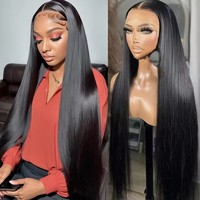 Perruques Lace Front HD 13x6 et 13x4 pré-épilées avec baby hair, densité 200% 250%, ligne de cheveux naturelle, perruque de cheveux humains lisses