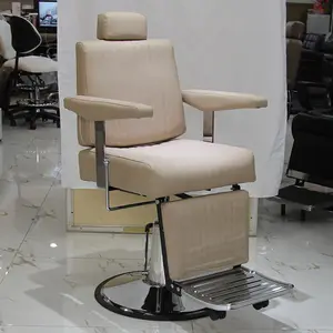 Modern Luxury Beauty and Hairdressing Specially Designed Reversible Rotating Lift Barber Chair