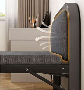 Nueva Cama Plegable Portátil de Metal, Cama Individual para Uso en el Hogar y la Oficina - Product Image 6