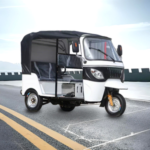 Tuk-tuk électrique à batterie lithium pour 5 passagers, carrosserie ouverte, avec moteur haute puissance, pour le service de <span class=keywords><strong>taxi</strong></span> commercial en Asie du Sud-Est - Product Image 1
