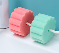 TIN HONG Bloc de récurage écologique double couche, tampons éponge de nettoyage pour cuisine, absorption d'eau de 500%-750%, efficace contre la graisse et l'huile